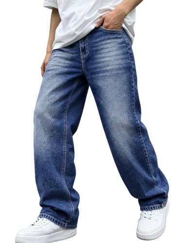 COOFANDY Men's Stretch Loose Fit Denim