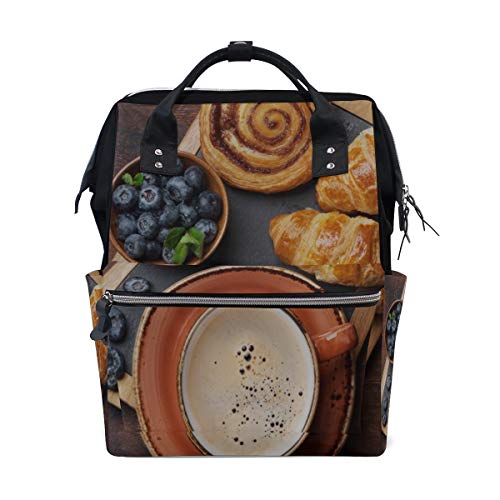 Yummy Affective Coffee Große Kapazität Wickeltaschen Mummy Rucksack Multi Funktionen Wickeltasche Tote Handtasche Für Kinder Babypflege Reise Täglich