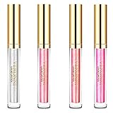 10 Colors Diamond Lipstick Matte Lipstick Metallic Lip Glosses Set Lip Toppers Waterproof Long...