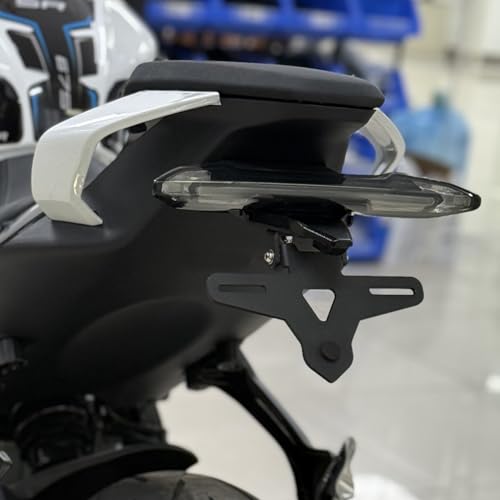 Support de plaque d'immatriculation compatible avec CFMOTO 675SR-R - 5