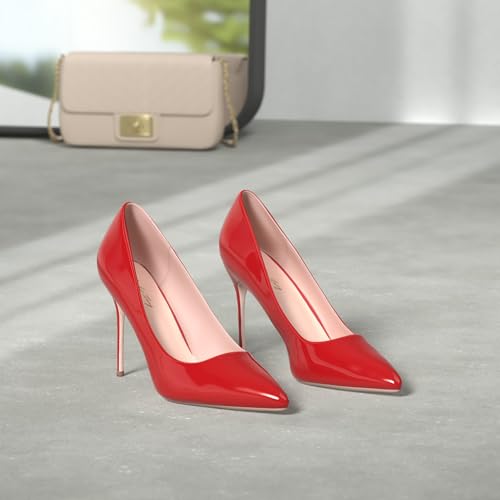 Image of Elisabet Tang High Heels, Women Pumps Pointed Toe Stilettos 4.7 inch /12cm Sexy Heels Party Shoes