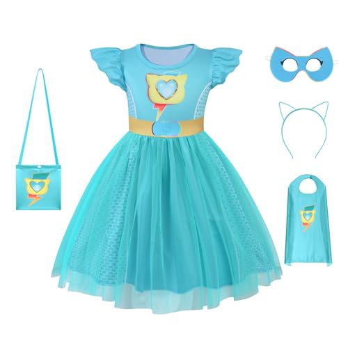 Disfraz tutu con capa, máscara, diadema y bolso, 1-8 años