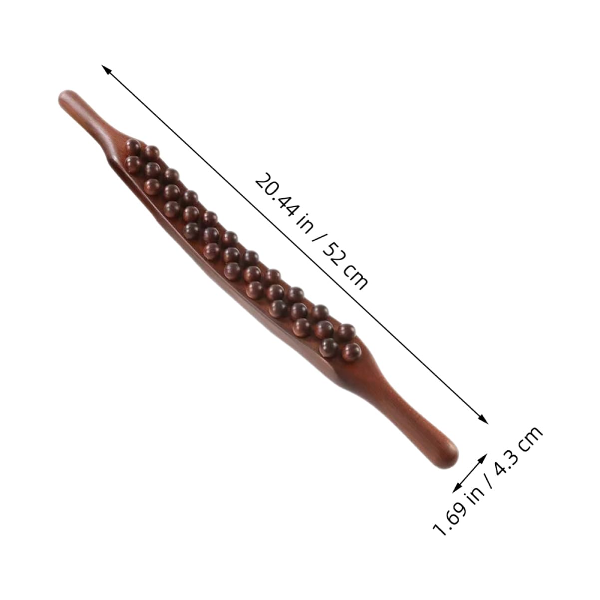 Cinta De Masaje Multifuncional Rodillo De Gua Sha De Plástico Para Masaje Corporal y Herramienta De Alivio De Tensión Para Espalda y Pies Para Relajación Muscular