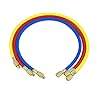 Wisepick R290 and R600A Manifold Gauge Set 3 Way HVAC Air Conditioning Diagnostic Tool Kit with 24 inch Hoses #1