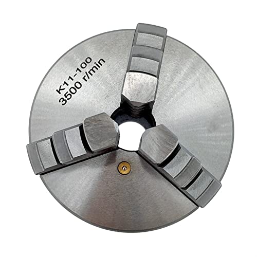 Mandrin de tour K11-100抗震3爪手动卡盘，解决金属切削打滑与同轴度偏差问题 - 6