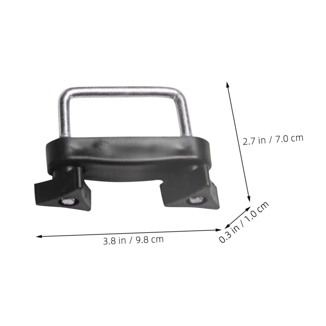 CHILDWEET Van Roof Rack Mounting Clips Car Roof Clips Easy Installation Versatile Plastic Metal Luggage Rack Fixing