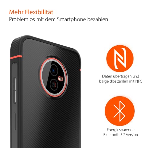 Gigaset GX4 Outdoor Smartphone 4G - Baustellenhandy - staub- & wasserdicht IP68, 6,1' HD+ V-Notch...