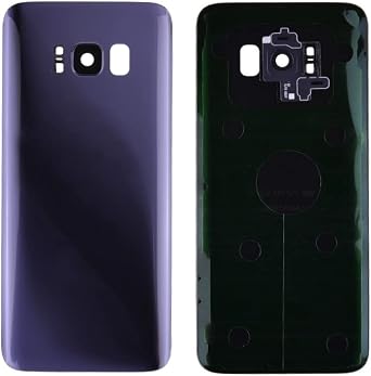Wholesale Replacement for Samsung Galaxy S8 SM-G950 Back Cover Glass Battery Door Housing Main Rear Back Rear Camera Lens USA Gray