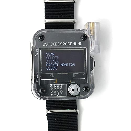 Image of DSTIKE Deauther Watch V3 for 2.4G WiFi ESP8266 Development Board with Powerful Laser 5dB FPC Antenna