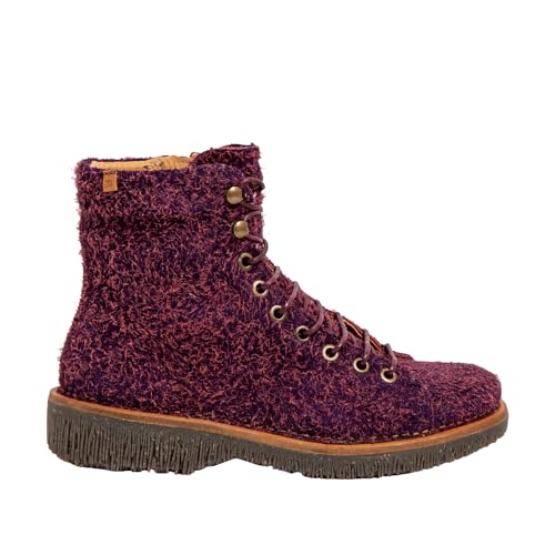 Bottes Oxford violettes El Naturalista N5572 Volcano grand confort pour pieds larges