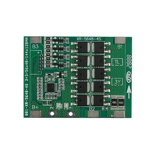 Carte BMS, Panneau BMS for Batterie 4s 50A 12.8V 14.4V 32650 32700, for Panneau Solaire ou Bateau électrique, Alimentation électrique ininterrompue 12V,pour véhicules électriques, onduleurs