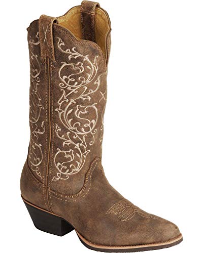 Twisted X Women's 12' Western Boot, Narrow Round Toe, Bomber & Bomber, 9 B