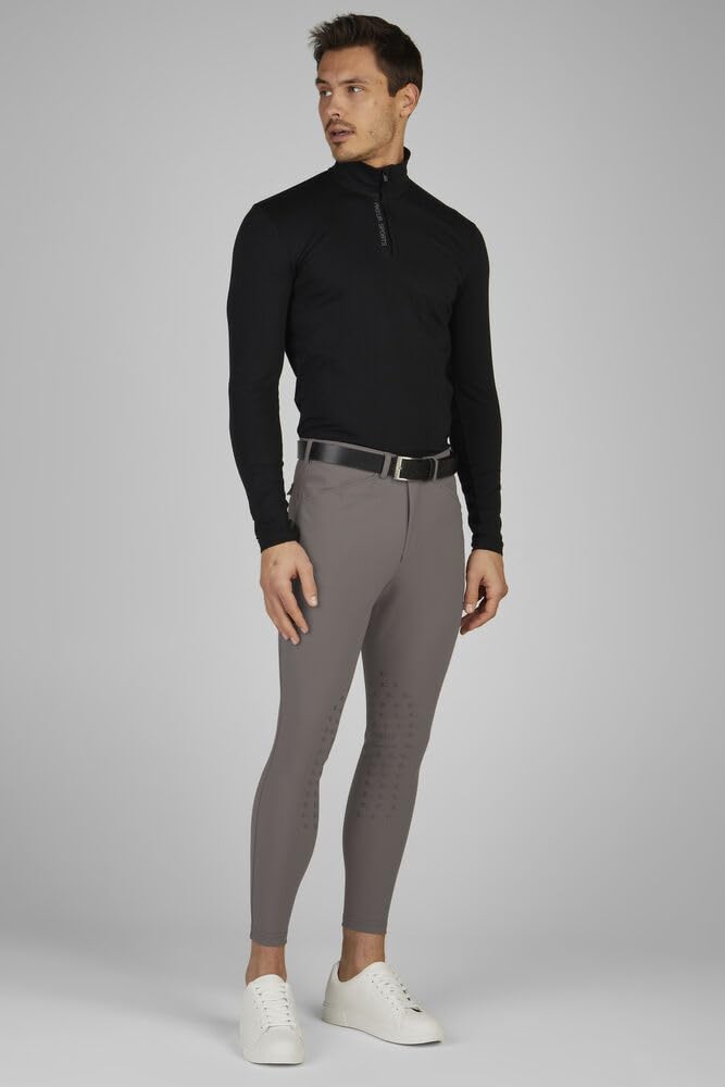 Pikeur New Rodrigo Pantalon d'équitation pour homme avec genoux Gris acier