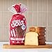 Sola Keto Sweet & Buttery White Bread - Delicious Non-GMO, No Added Sugar, Low Calorie Bread Loaf with 1g Net Carbs (Pack of 4)