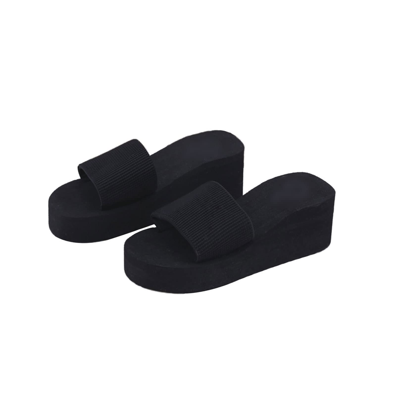 Sandales pour femmes ultra soft avec semelle plateforme rouge - 7