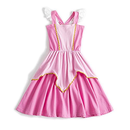 Disfraz completo de Princesa Aurora para niñas miniatura 1
