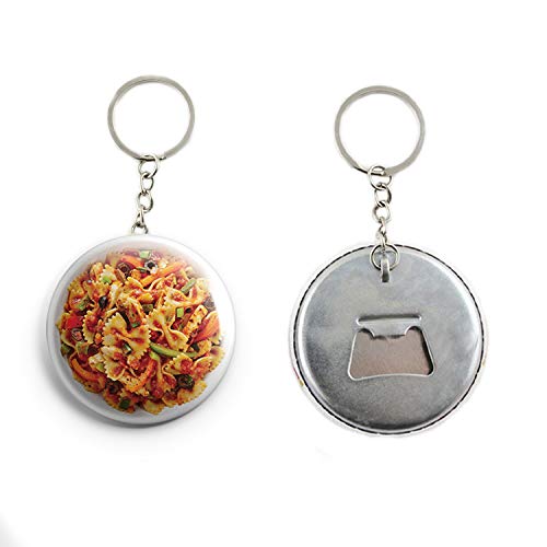 AVI 58mm Regular Size Metal Keychain White Pasta Italian cuisine for Food lovers Keychain R7002154 AVI 58mm Regular Size Metal Keychain White Pasta Italian cuisine for Food lovers Keychain R7002154