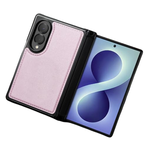 �K�p�Ώ�Samsung Galaxy Z Fold 8�p���U�[�J�o�[�A�}�O�l�b�g�����C�����X�[�d�Ή� | ����~�ߕt���X�}�z�w�ʃP�[�X �r�W�l�X�X�^�C�� �~�j�}���X�g �q���W�ی� �X�����V�F��,�s���N,Fold 8
