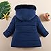 Winter Coats For Girls Thermal Parka Down Red Jacket Kids Fashion Zip Up Fall Boys Winter Coat Size 6 Padded With Hood Quilted Boho Outerwear Cinched Waist Navy 90
