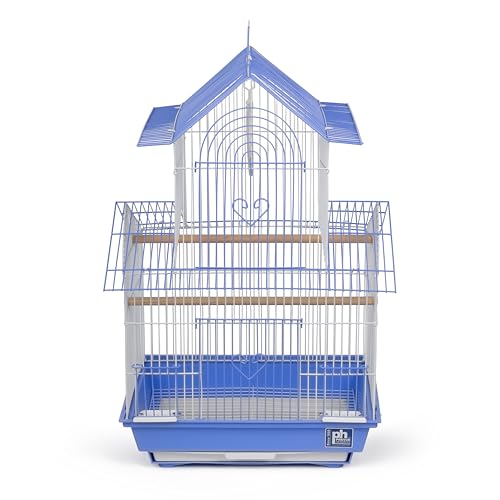 Prevue Hendryx SP1720-2 Shanghai Parakeet Cage, Blue and White by Prevue Pet Products - Image 2