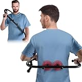 hlthsky Trigger Point Massage Tool,Two Shapes Handheld Back and Neck Massager for Pain Relief,Muscle Release Tool Manual Massage Hook Back Neck Shoulder Massager Black - Gift for Women & Men