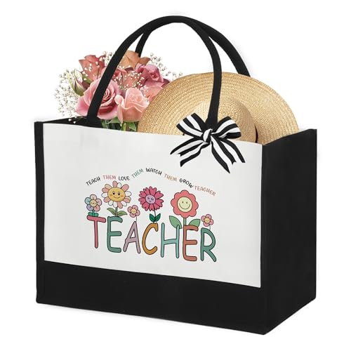 Bolso tote para docentes ZuEiiDop para mujeres miniatura 1