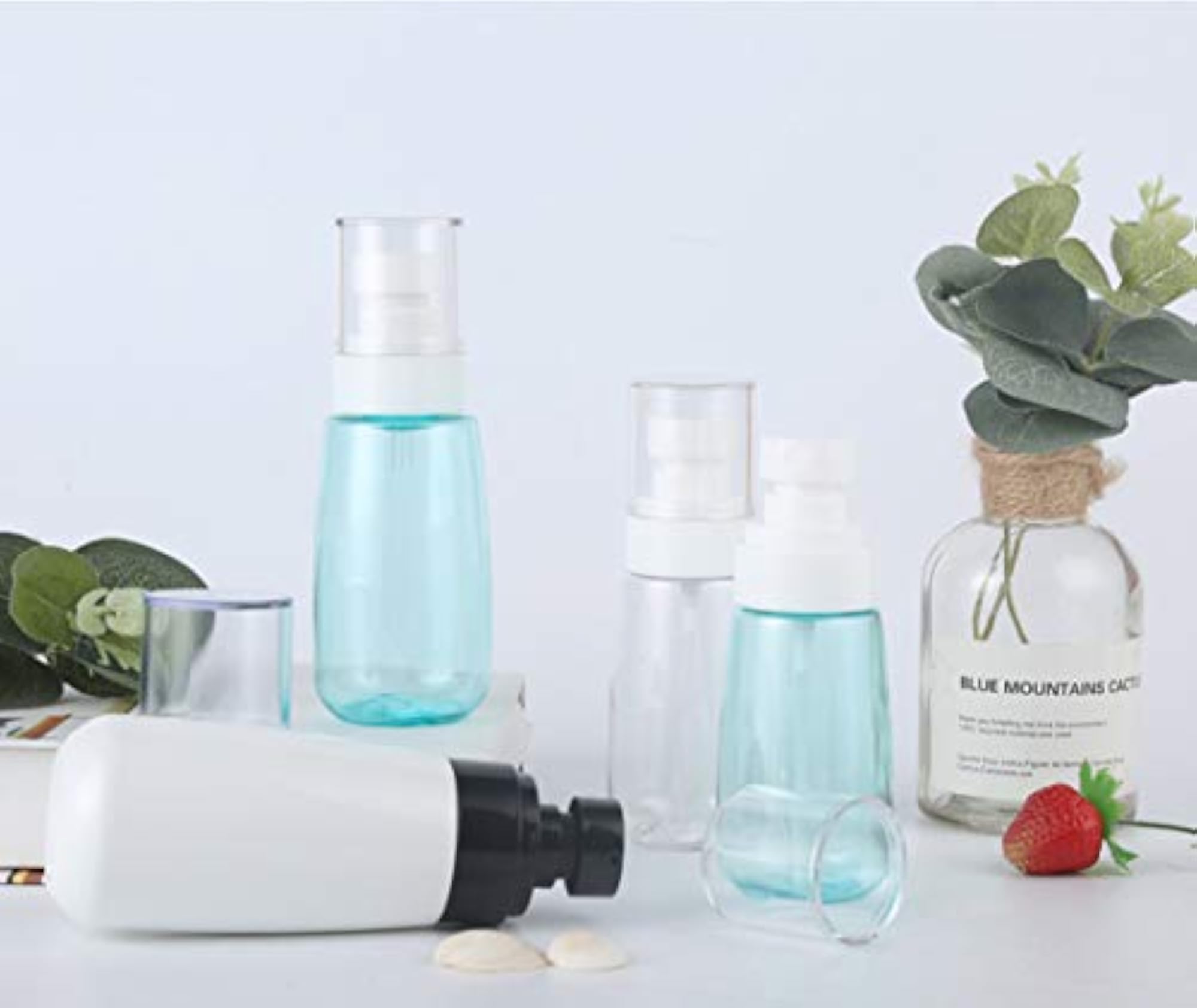 2 oz Travel Size Leakproof Pump Bottles