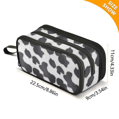 Image of Pencil Case Snail Mushroom Palm Leaves 3 Compartments Pencil Pouch | Big Capacity,Aesthetic,Organizer Markers,Pencil Box,,Boys,Girls,Adults,Students,Back to School Season,Gift