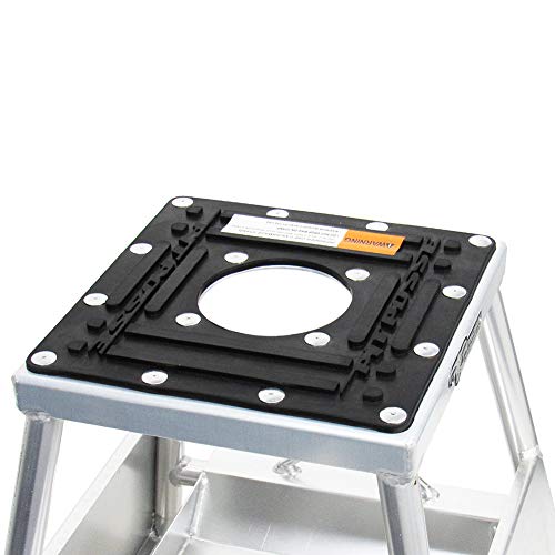 Pit Posse Motorcycle Panel Id Stand (Silver) #TOP3