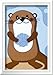 Produktbild Ravensburger CreArt 20291 - Fröhlicher Otter - Malen nach Zahlen für Kinder ab 7 Jahre