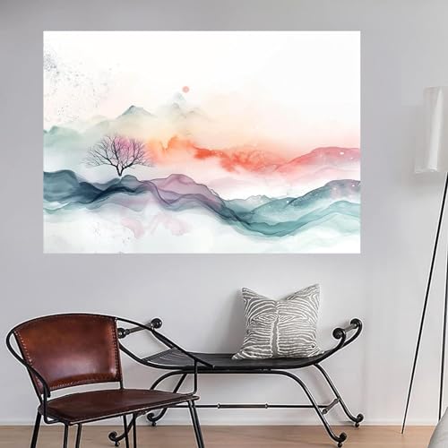 Artwork tableau decoration FJASKER pour habiller un grand mur vide - 2