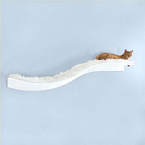 The Refined Feline 60 Inch Lotus Branch Cat Shelf in
