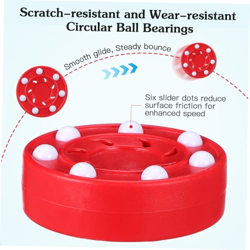 Garneck Hockey Set Für - Outdoor Straßenhockey Puck Für Spaß Und Training - Ideal Für Straßenhockey Eishockey Und Rollenhockey Robuste Qualität Und Vielseitig Einsetzbar