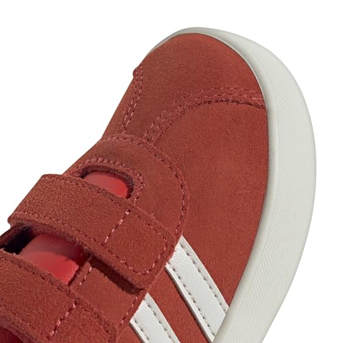 Image of adidas Boys Vl Court 3.0 Slip On Sneakers Shoes Casual - Pink, White