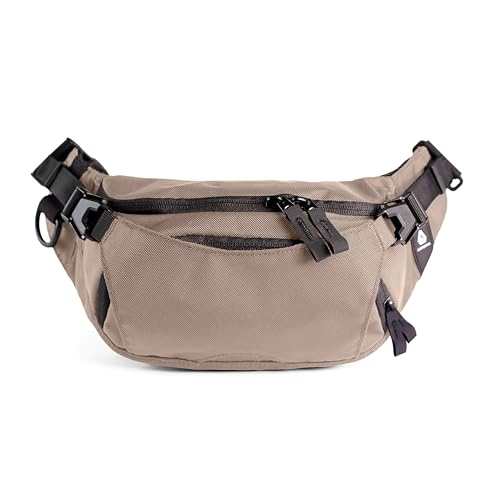 Falcon2L Ultralight Fanny Pack | Crossbody Belt Bag for Men & Women | Compact Waist Pack Sling for Essentials | Expandable External Carry with Falcon Wing Water-Resistant for Outdoor Travel & Everyday