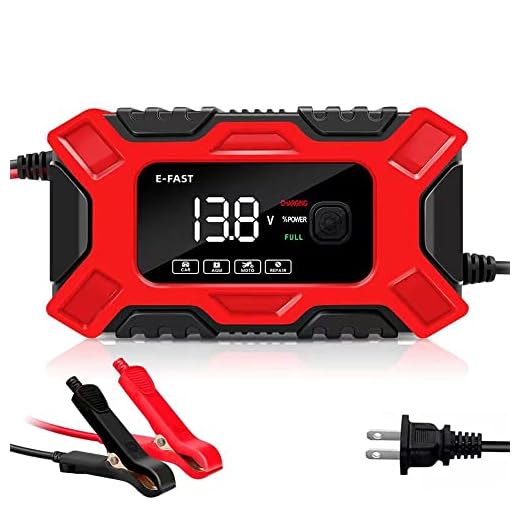 Henniu Carregadores de bateria de carro henniu 12v/6a carregadores de bateria automáticos completos mantenedor 3 estágios carregadores de gotejamento portáteis desulfator de bateria para baterias de m