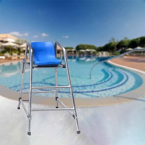 Silla Salvavidas Desmontable Alta para Piscina Pequeña miniatura 1