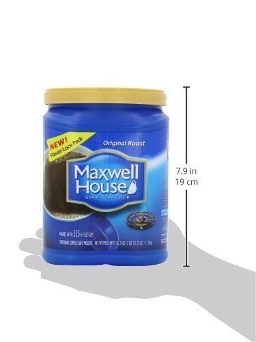 Image of Maxwell House Original Medium Roast Ground Coffee (42.5 oz Canister)