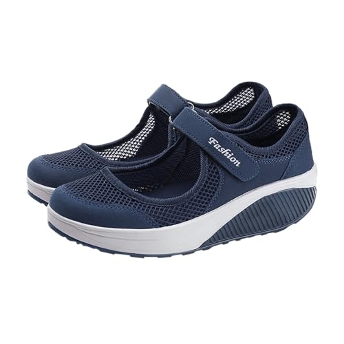 Mary Jane chaussures de marche femme noir foncé 39.5 EU en maille décontractée
