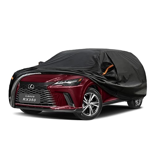 Image of GUNHYI 7 Layer SUV Car Cover Custom Fit Lexus RX350 (2015-2025) Waterproof All Weather, Heavy Duty Outdoor Snow Sun Rain Uv Protection (Ships from US Warehouse, Delivery 3-8 Days)