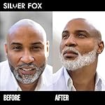 Godefroy Silver Fox Beard and Hair Temporary White Color Brush for Men- Instantly Brighten White Beards, Less Yellow, Easy Application, Natural Look - Image 4