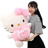 Cute Hello Kitty Plush Toy Home Decor Baby Doll Cuddly Animal Stuffed Toy Valentines Birthday Gift,P