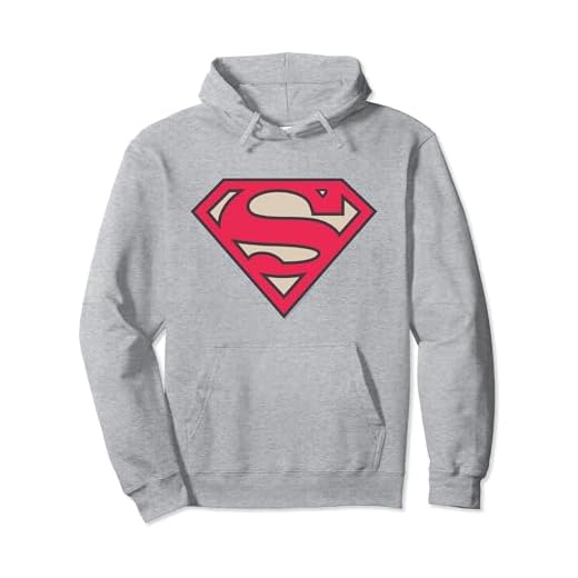 DC Comics Superman Colour Logo Sudadera con Capucha