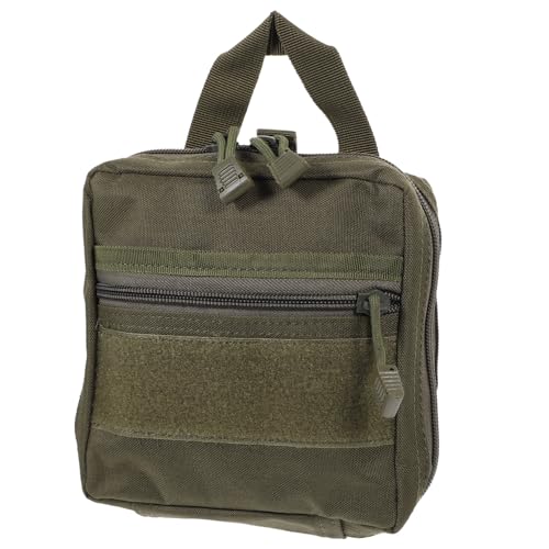 PENIKOKO 多機能ポーチ 小型ツールバッグ 耐久性オックスフォード製 ジッパー付き収納ポーチ ウエスト掛け可能 アウトドア用ユーティリティ