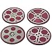 Movie Reels Drink Coasters