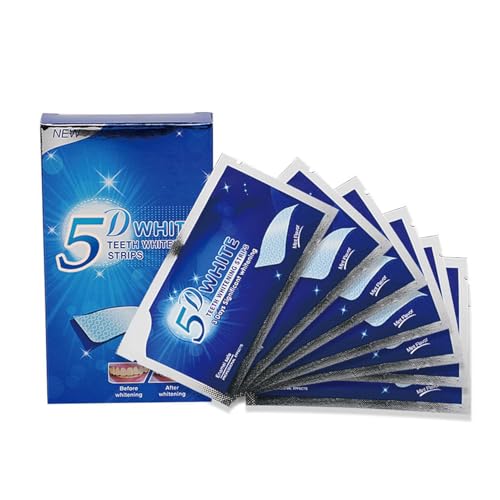 Rpanle Teeth Whitening Strips, Teeth Whitening, 14 Pcs 7 Packs Teeth Whitener Strips, Whitening Strips for Removing Smoking Coffee Stain