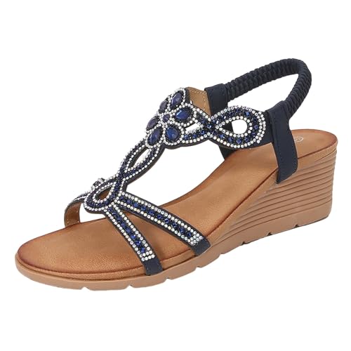 Pantoufles compensées et chaussons basket sans lacets d'été pour femme