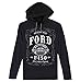 Ford F-150 Long Sleeve Hooded Tee | Classic Look - LG,Black