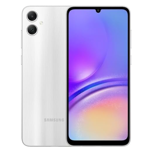 SAMSUNG Galaxy A05 (128GB, 4GB) 6.7" Dual SIM GSM Unlocked Global 4G LTE A055M/DS (Silver)