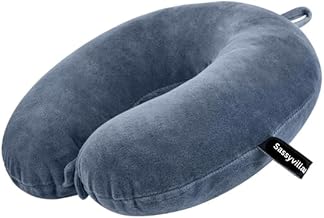 Sassyvilla Premium Neck Pillow for Travelling Airplane Travel Pillow Comfortable Head Rest Neck Holder Pillow (Grey)